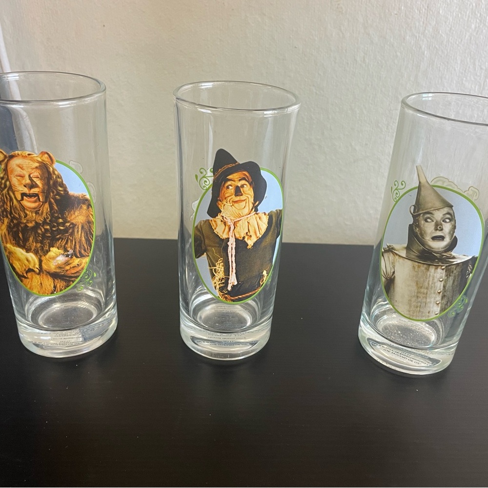 Wizard of Oz Character Glass Set